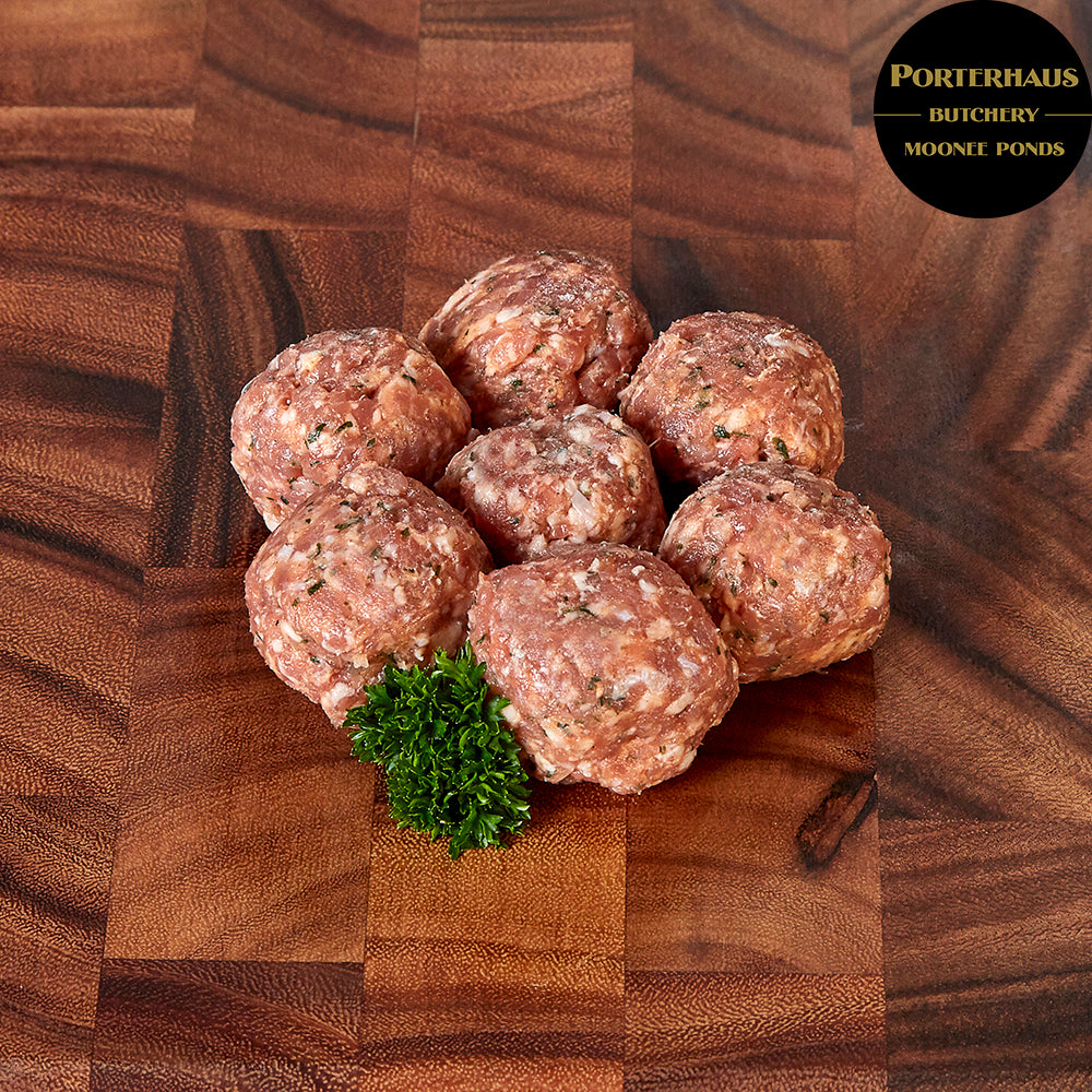 Pork & Veal Meatballs