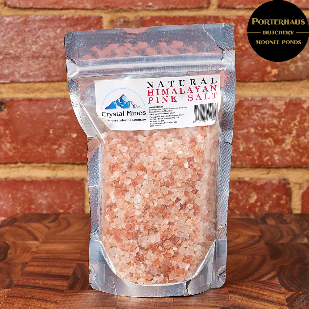Natural Himalayan Pink Salt (resealable bag)